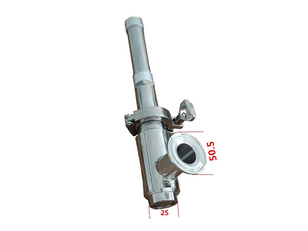 Sauce filling valve