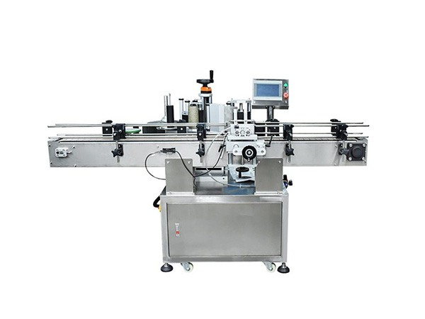 Round bottle labeling machine