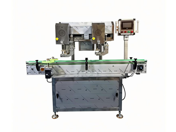 Four-wheel capping machine