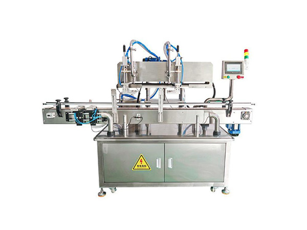 Double-head tracking filling machine